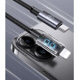 Data Cable Usams US-SJ662 Aluminum Alloy Sufeng Series Type-C to Lightning 30W 1.2m