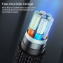 Data Cable Usams US-SJ449 U55 Aluminum Alloy Braided Type-C 2A 1m
