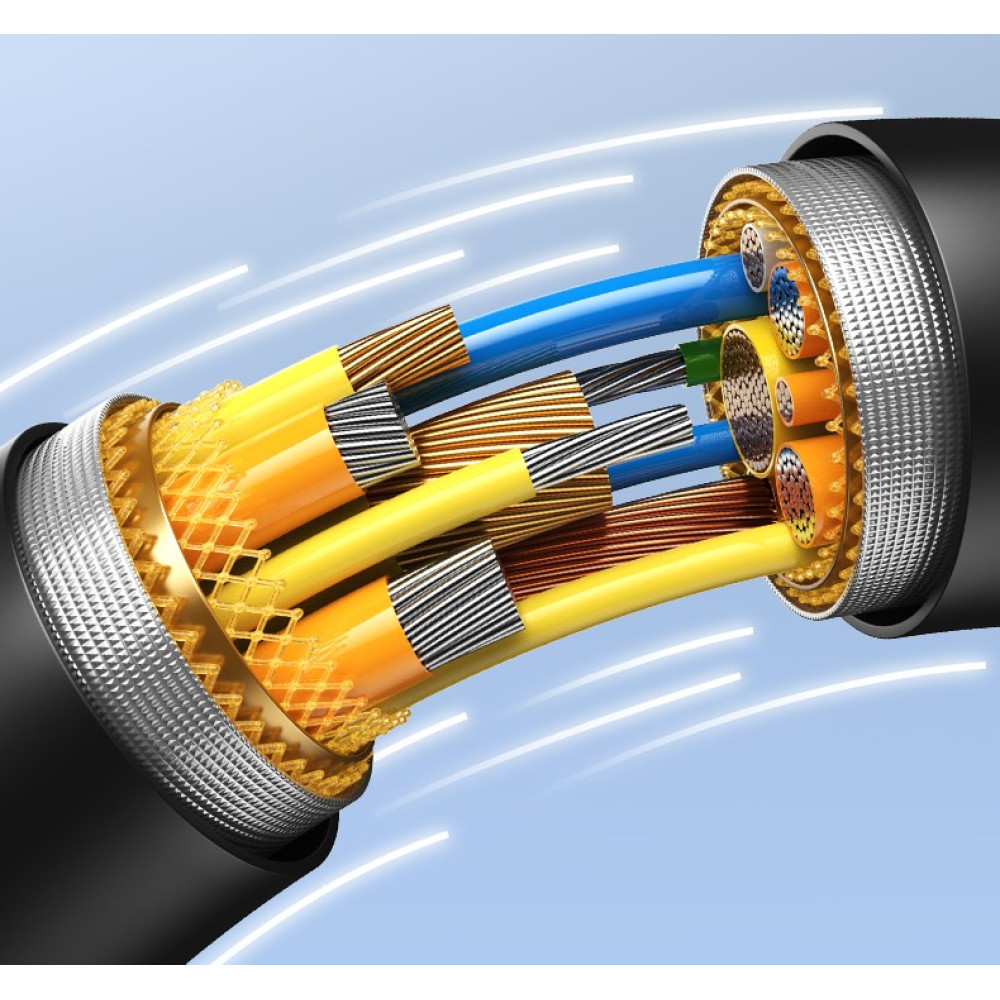 Data Cable Usams US-SJ708 YD Series Type-C 3A 1m