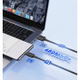 Data Cable Usams US-SJ698 Striped KY Series Type-C 3A 3m