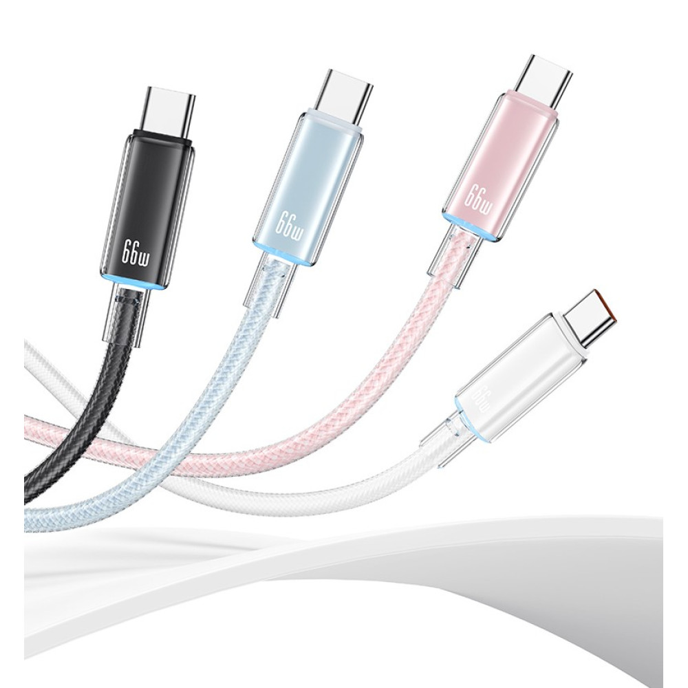 Data Cable Usams US-SJ658 Cloud Series Type-C 6A 1.2m