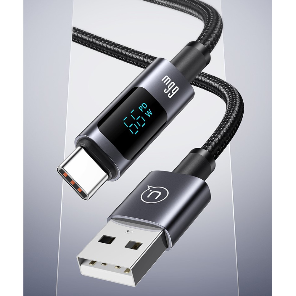 Data Cable Usams US-SJ673 Aluminum Alloy Sufeng Series Type-C 6A 1.2m