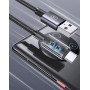 Data Cable Usams US-SJ666 Aluminum Alloy Sufeng Series Type-C 3A 2m