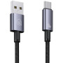 Data Cable Usams US-SJ666 Aluminum Alloy Sufeng Series Type-C 3A 2m