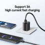 Data Cable Usams US-SJ732 Type-C 3A 1m