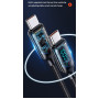 Data Cable Usams US-SJ546 U78 Type-C to Type-C PD 100W 1.2m Швидка зарядка