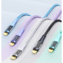 Data Cable Usams US-SJ574 Aluminum alloy Type-C to Type-C PD 100W 1.2m