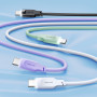 Data Cable Usams US-SJ567 Type-C to Type-C PD 100W 1.2m