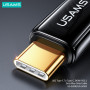 Data Cable Usams US-SJ581 U82 Zinc Alloy Type-C to Type-C 240W 2m