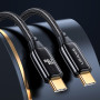 Data Cable Usams US-SJ581 U82 Zinc Alloy Type-C to Type-C 240W 2m