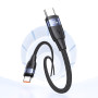 Data Cable Usams US-SJ633 U85 Aluminum Alloy Type-C to Type-C PD 100W 2m Швидка зарядка