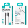 Data Cable Usams  US-SJ711 YD Series Type-C to Type-C 60W 1m