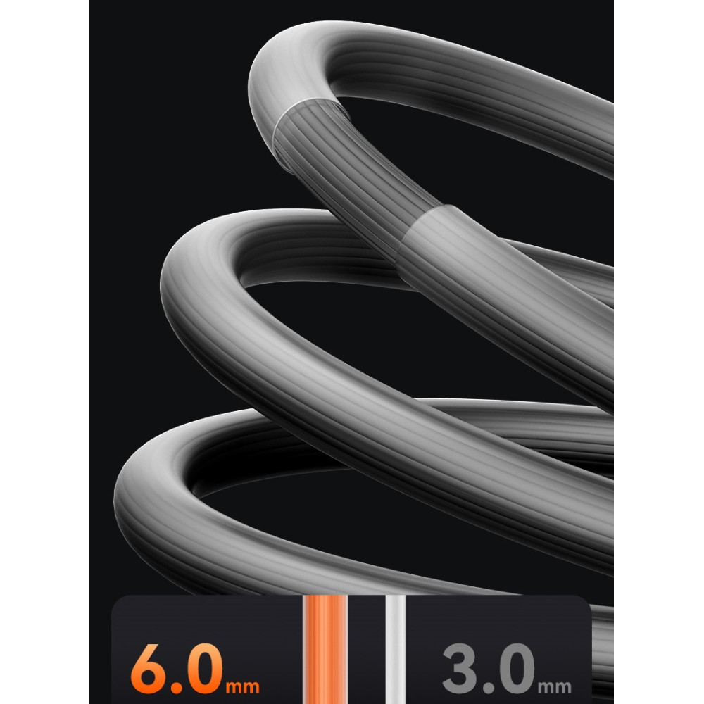 Data Cable Usams US-SJ684 Zine Alloy Type-C to Type-C 100W 1.2m