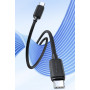 Data Cable Usams US-SJ696 Striped KY Series Type-C to Type-C 60W 2m