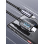 Data Cable Usams US-SJ661 Aluminum Alloy Sufeng Series Type-C to Type-C 60W 1.2m