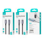 Data Cable Usams US-SJ661 Aluminum Alloy Sufeng Series Type-C to Type-C 60W 1.2m