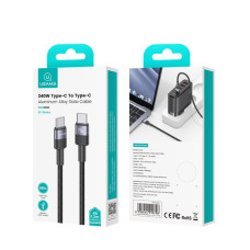 Data Cable Usams US-SJ727 Type-C to Type-C 240W 1.2m