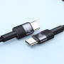 Data Cable Usams US-SJ724 Type-C to Type-C 60W 1.2m