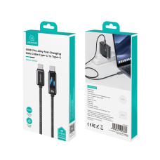 Data Cable Usams US-SJ744 Type-C to Type-C 100W 1.2m