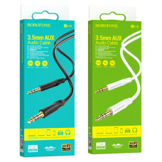 AUX Borofone BL16 Clear sound audio cable 3.5мм to 3.5мм 1m