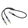 AUX Hoco UPA21 2in1 audio adapter 3.5mm famale to 2 male