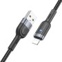 Data Cable Hoco U117 Grand intelligent power-off Lightning