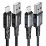  Data Cable AceFast C1-02 Lightning 1.2m