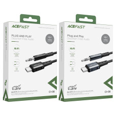 Перехідник AceFast C1-08 Type-C to 3.5mm audio cable