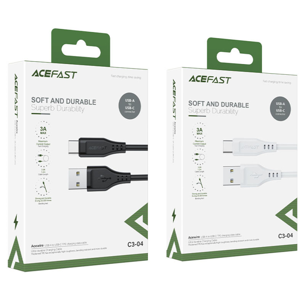  Data Cable AceFast C3-04 Type-C 1.2m