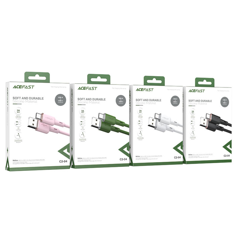  Data Cable AceFast C2-04 Type-C 1.2m