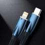 Data Cable Baseus Glimmer Series Fast Charging Type-C to Lightning 20W 1m CADH000001 CADH000002 CADH000003