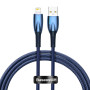 Data Cable Baseus Glimmer Series Lightning 2.4A 1m, CADH000201, CADH000202, CADH000203