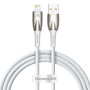 Data Cable Baseus Glimmer Series Lightning 2.4A 1m, CADH000201, CADH000202, CADH000203