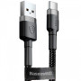 Data Cable Baseus Cafule Type-C 3A 1m (CATKLF-BG1, CATKLF-B91)