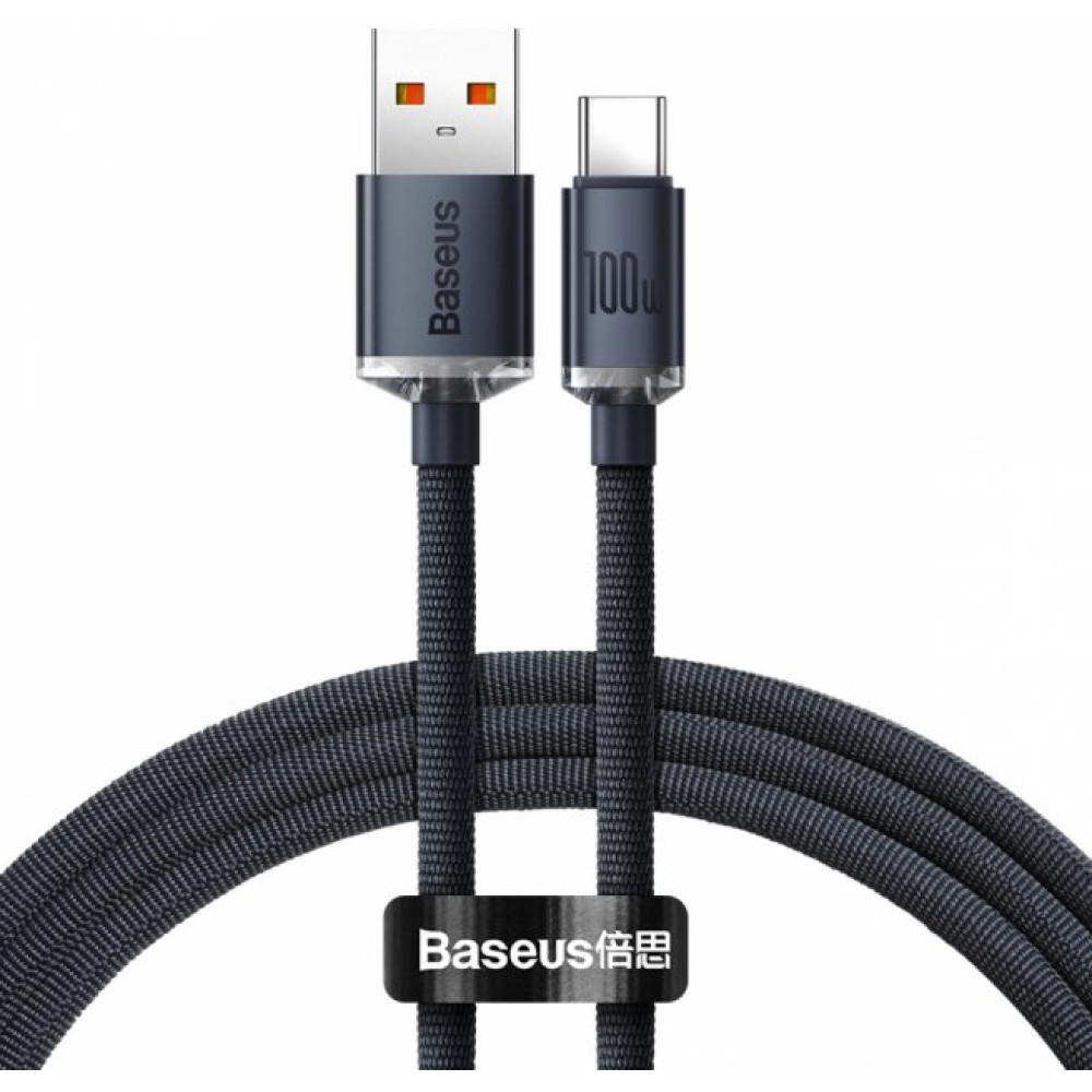 Data Cable Baseus Crystal Shine Series Type-C 100W 1.2m (CAJY000401)