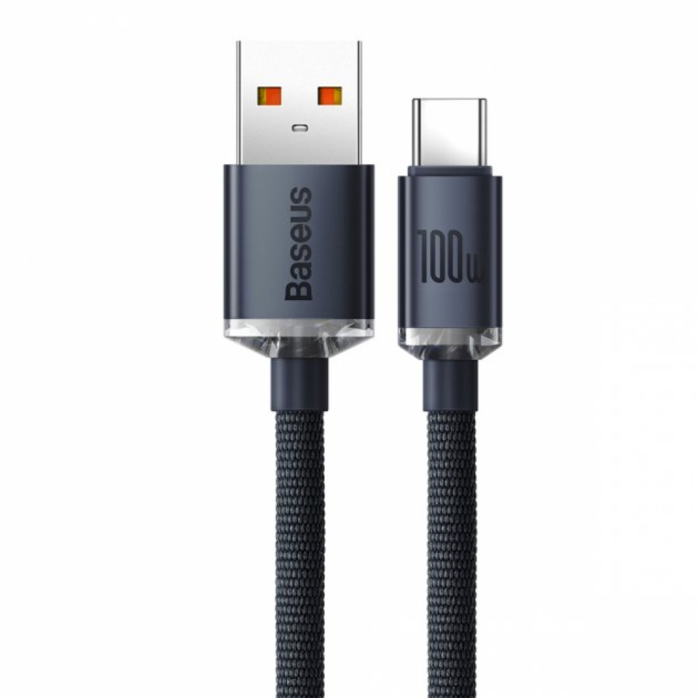 Data Cable Baseus Crystal Shine Series Type-C 100W 1.2m (CAJY000401)