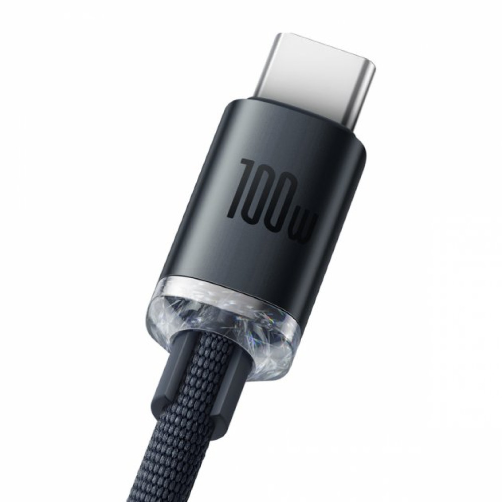 Data Cable Baseus Crystal Shine Series Type-C 100W 1.2m (CAJY000401)