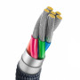 Data Cable Baseus Crystal Shine Series Type-C 100W 1.2m (CAJY000401)