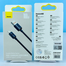 Data Cable Baseus Crystal Shine Series Type-C 100W 1.2m (CAJY000401)