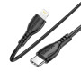 Data Cable Borofone BX51 Triumph charging Type-C to Lightning 1m