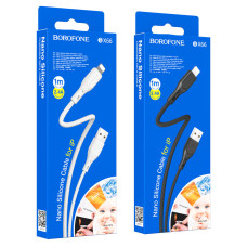 Data Cable Borofone Lightning BX66 Wide way silicone