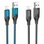 Data Cable Borofone BX56 Delightful charging Lightning 1m
