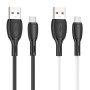 Data Cable Borofone BX86 Advantage silicone Micro 1m