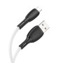 Data Cable Borofone BX86 Advantage silicone Micro 1m