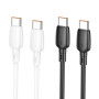 Data Cable Borofone BX93 Super power Type-C to Type-C 100W 1m