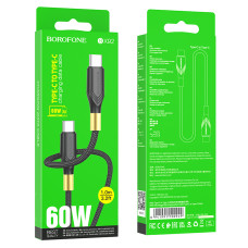Data Cable Borofone BX92 Advantage Type-C to Type-C 60W 1m