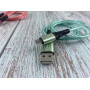 Data Cable Denmen D25V Micro 2.4A 1m (Гарантія 6 міс.)
