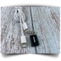 Data Cable Denmen DU13L 2in1 USB to Type-C audio converter +кабель Type-C to Lightning