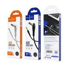 AUX Hoco UPA14 Original боковой 3.5 to 3.5mm Jack 1m