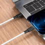 Data Cable Hoco X21 Type-C to Lightning Silicone Швидка зарядка 20W 3A 1m